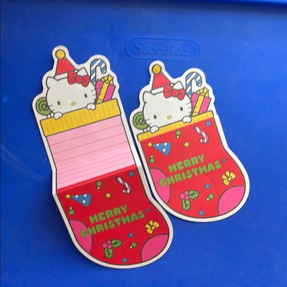 Sanrio | Holiday | Two Vintage Hello Kitty Note Cards | Poshmark